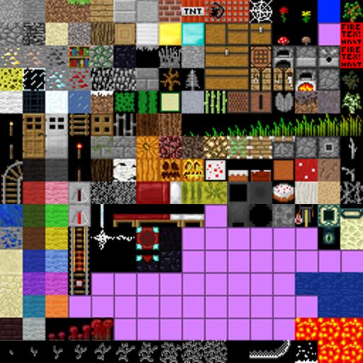 Minecraft 2D Minecraft Map